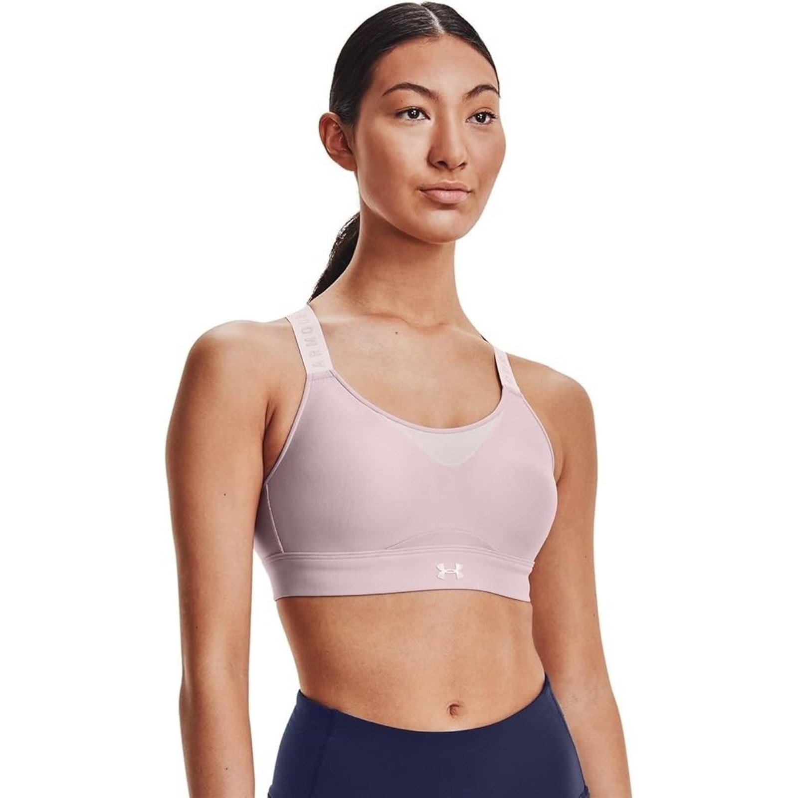 Under Armour Women's Ua Infinity High Sports Bra, Sz 3x (52/54/44dd/44ddd) Pink